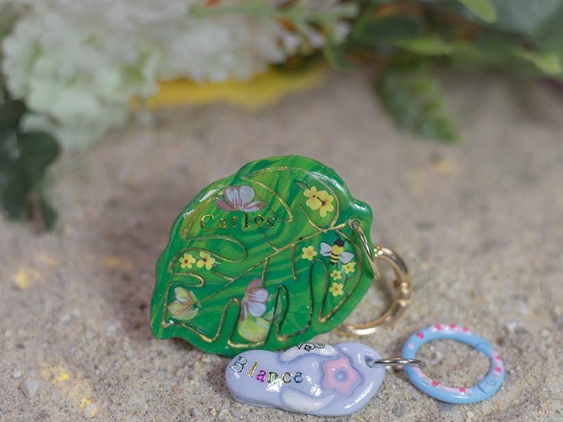 Flip-Flop Clay Charm