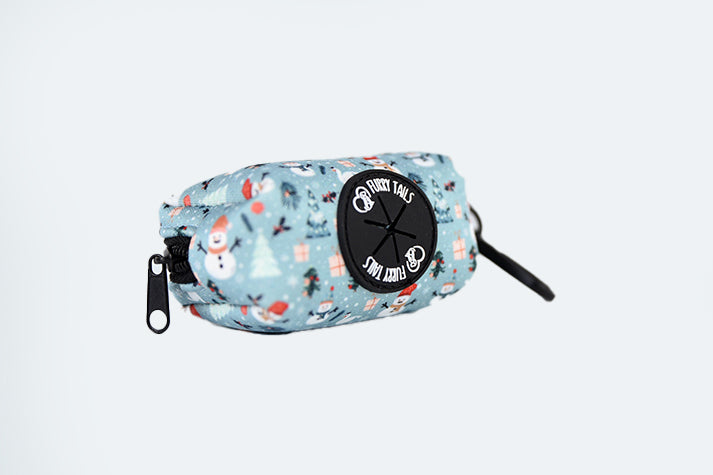 Poop Bag Holder - "Snow Much Fun"