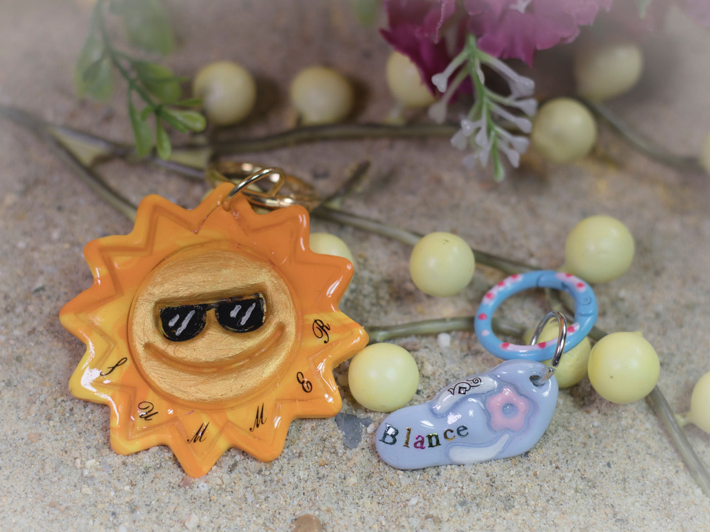 Sun Clay Charm