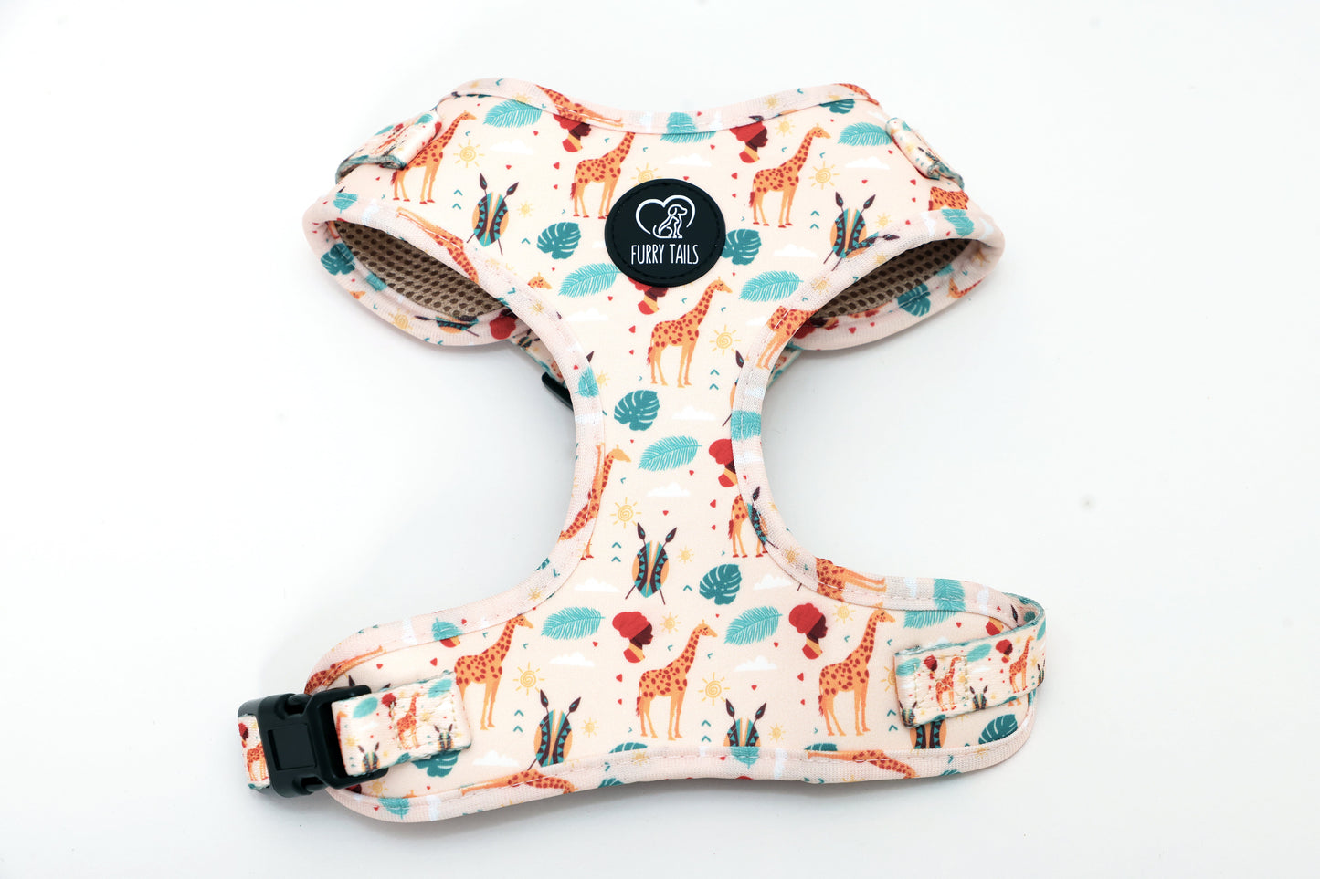 Adjustable Dog Harness - "Out of Afrika"