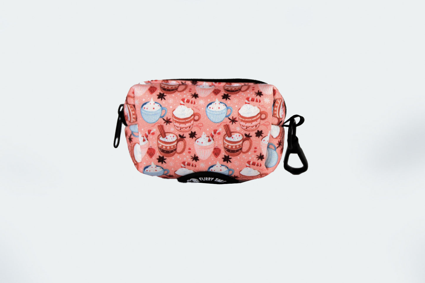 Poop Bag Holder - "Puppuccino and Cream"