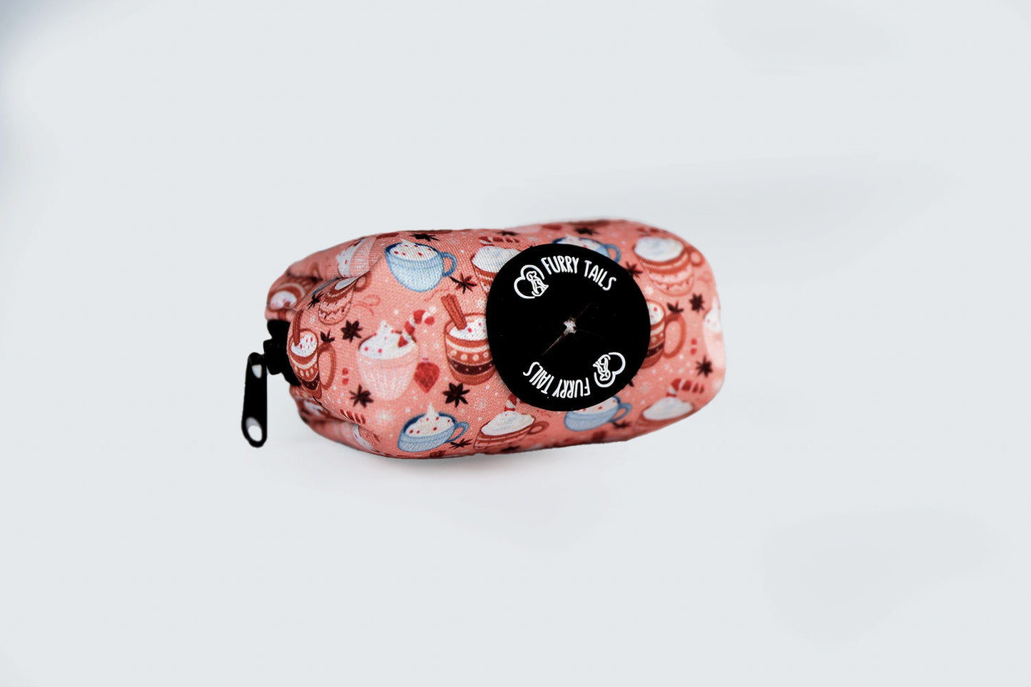 Poop Bag Holder - "Puppuccino and Cream"
