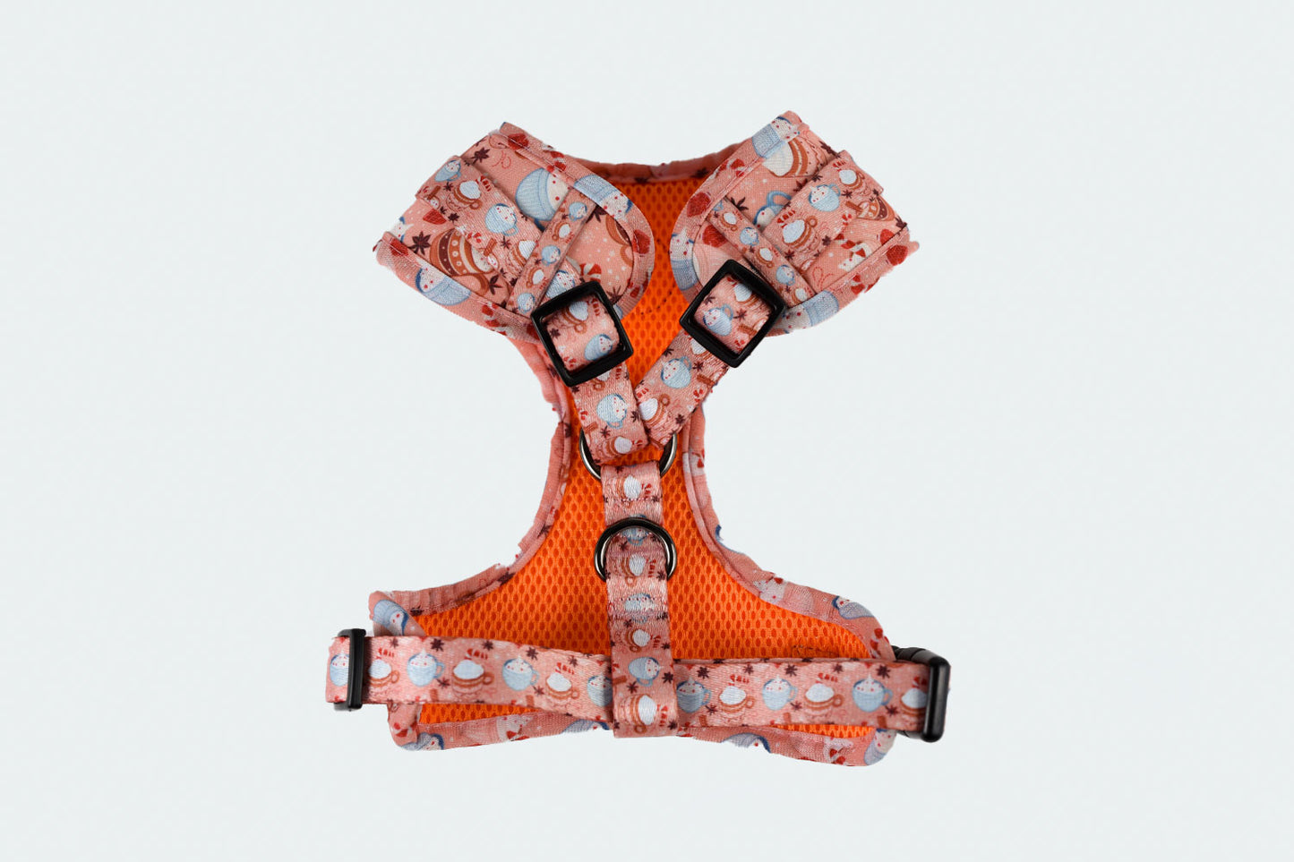 Adjustable Dog Harness - "Puppuccino and Cream"