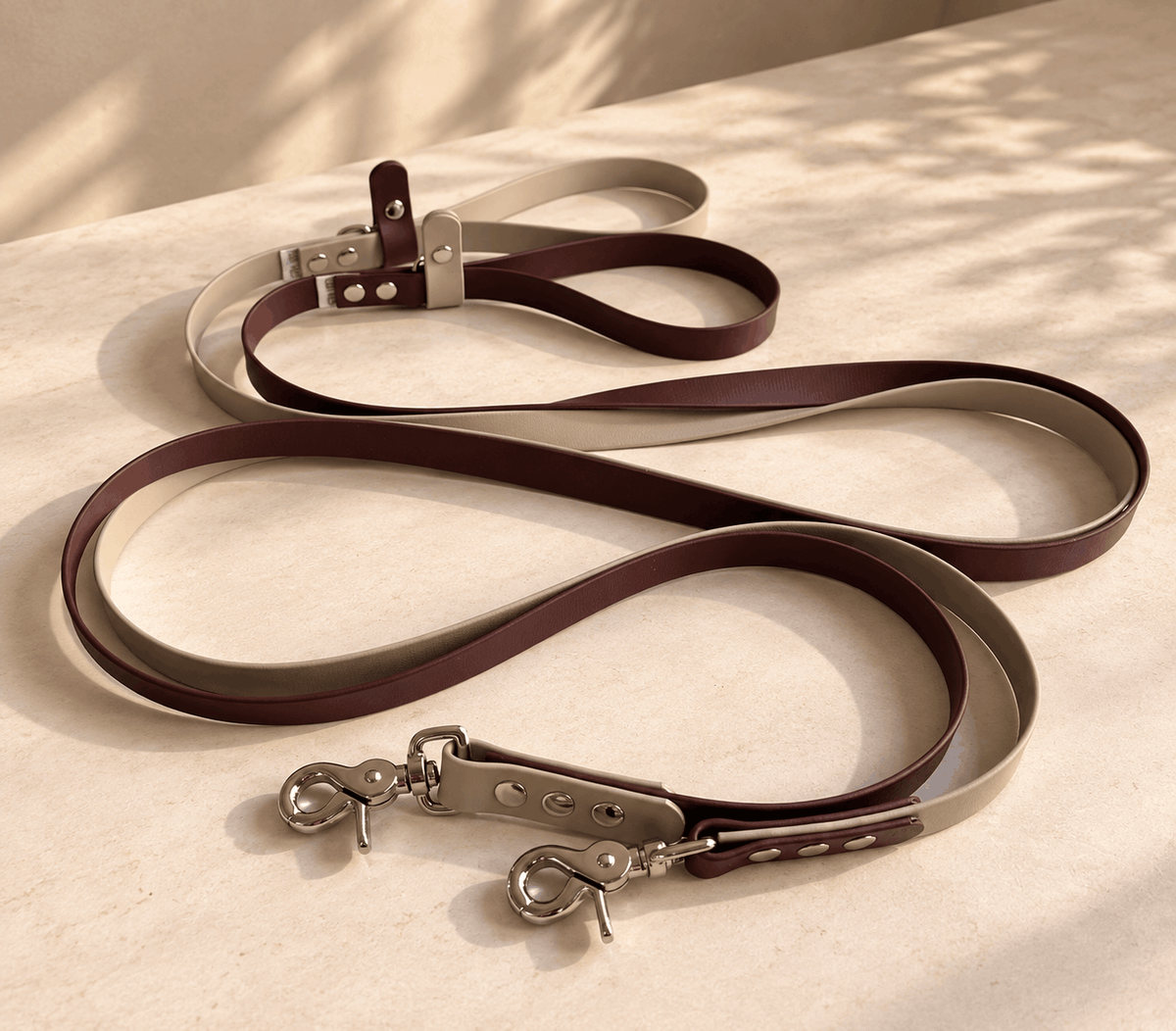 Espresso Cream Biothane Leash