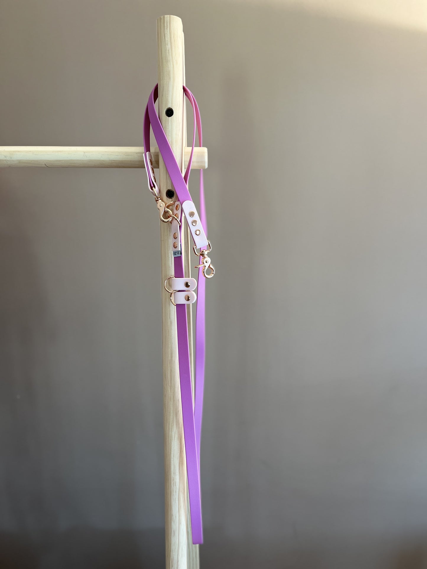 Handsfree Waterproof Leash - "Love You To The Moon And Back" Rose Gold