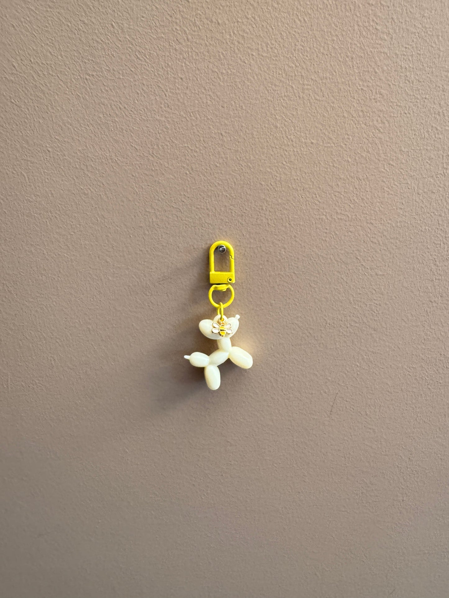 Balloon Dog Charm -Honey Bee