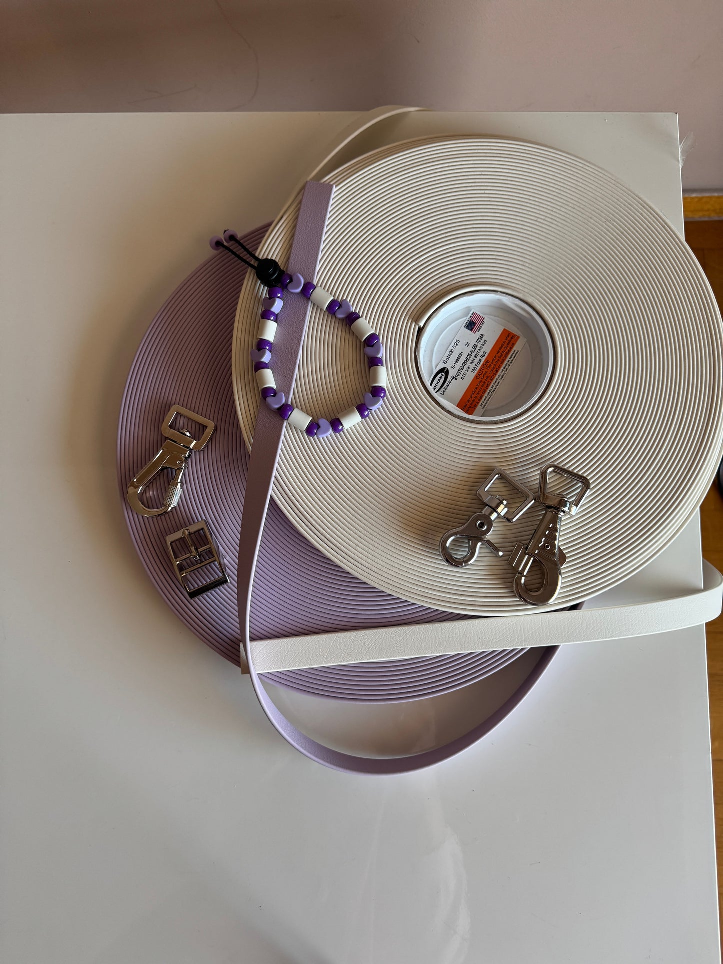 💜 Κολιέ EM Χαντρών Purple Love