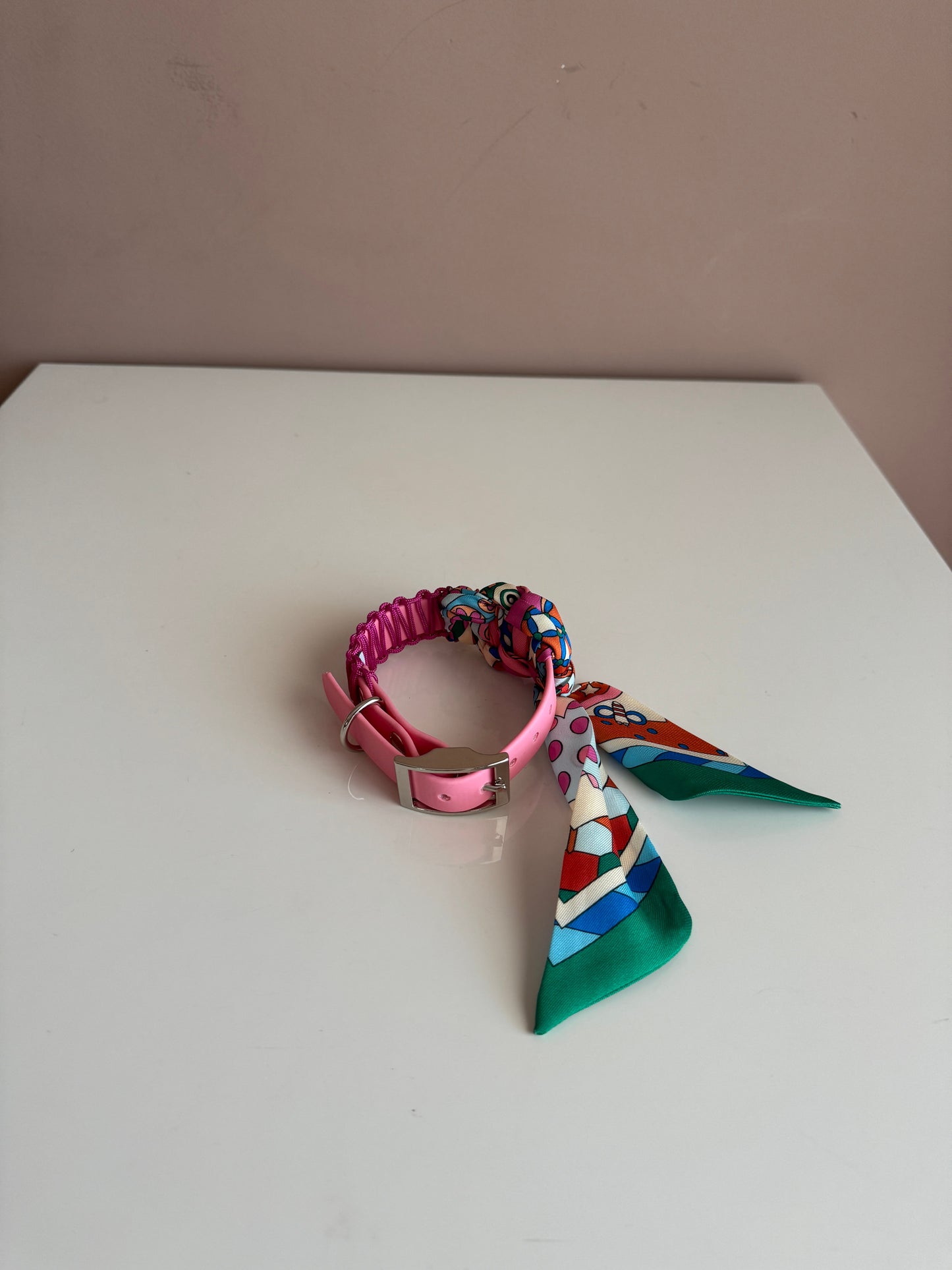 Blush Pop Biothane collar