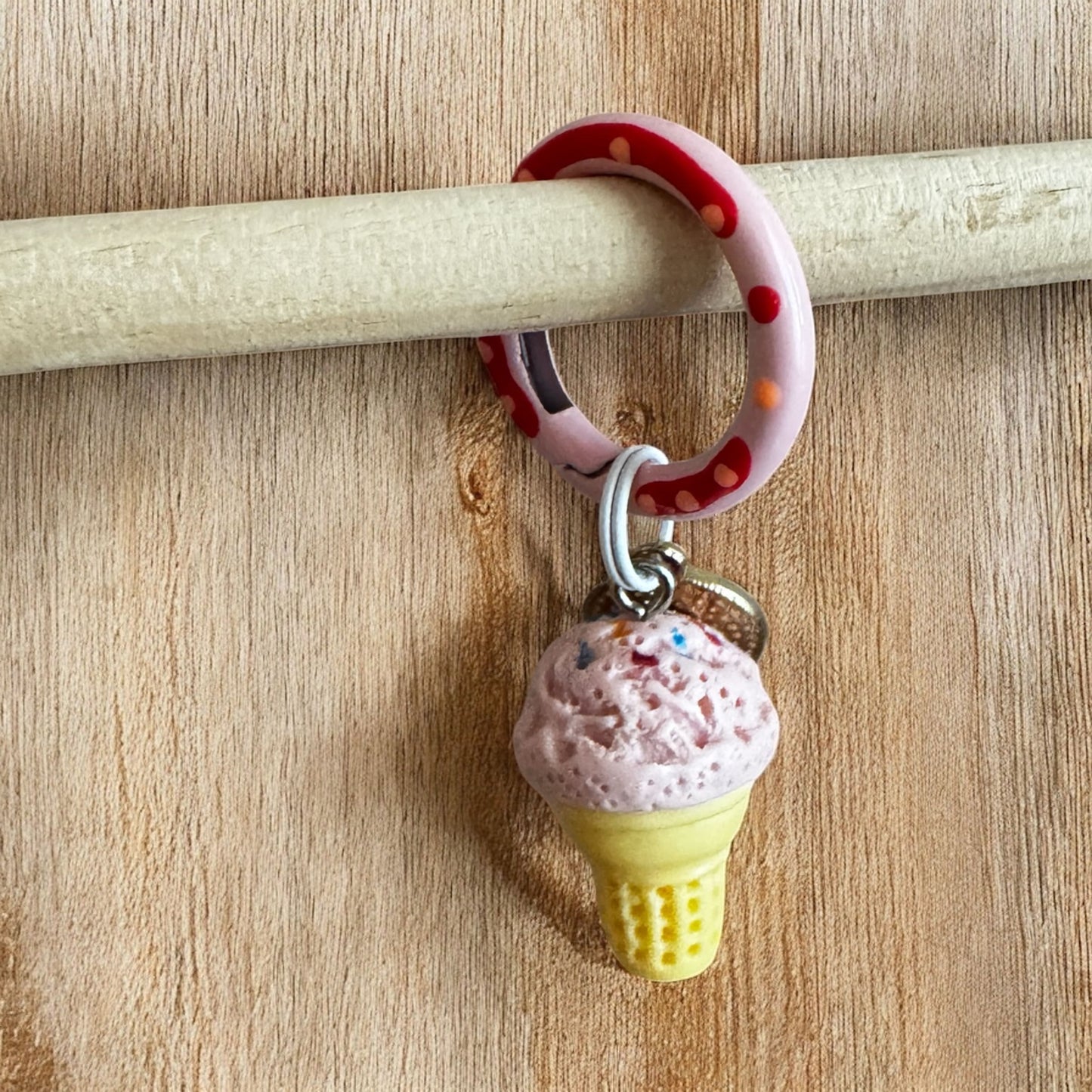 Ice Cream Charm -Pink