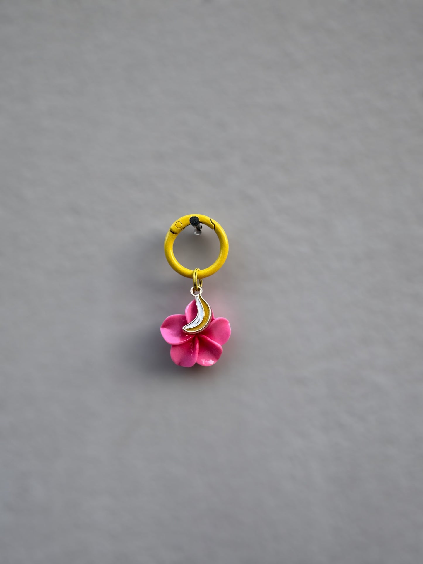 Tropical Flower Charm - Fuchsia