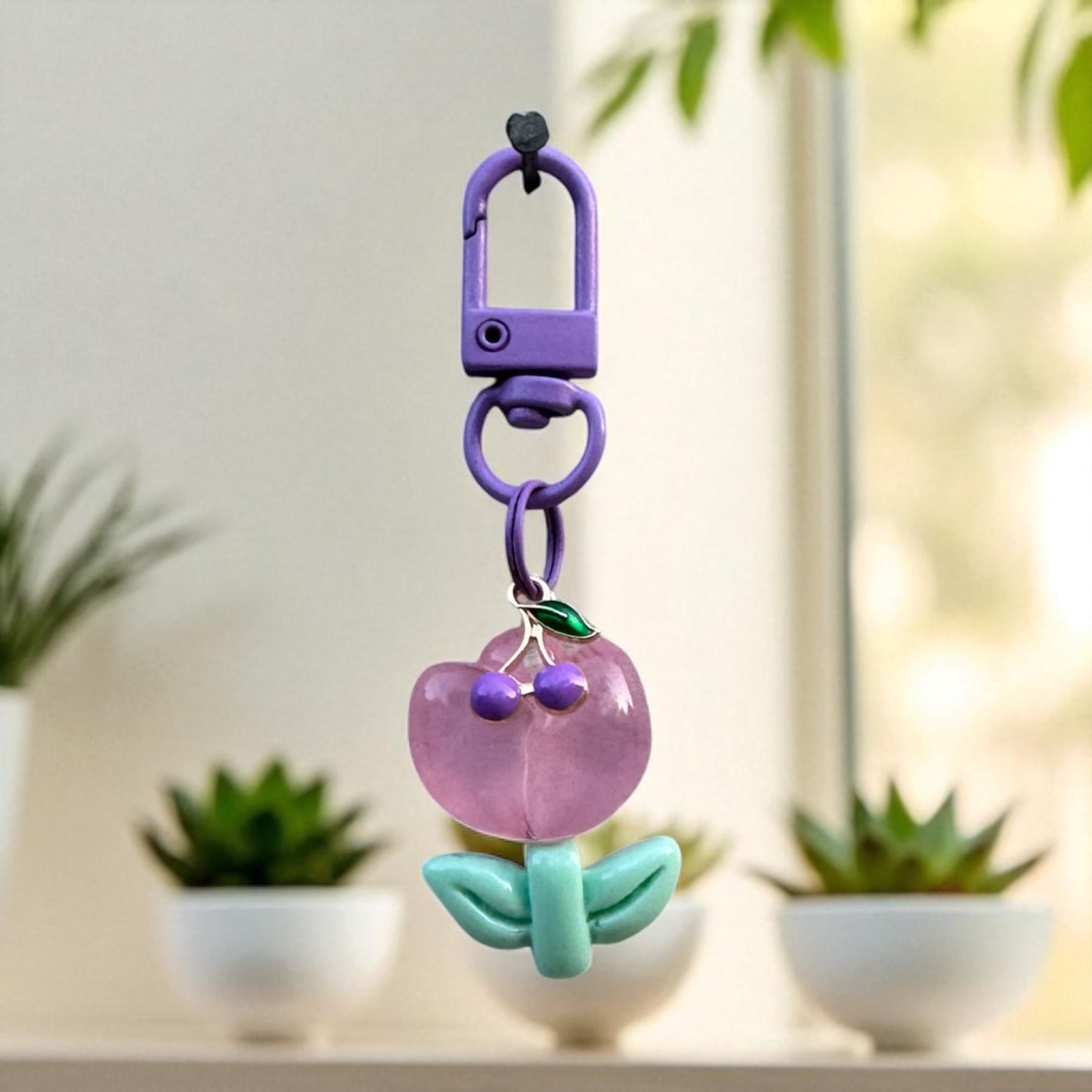 Cherry Blossom Charm - Purple