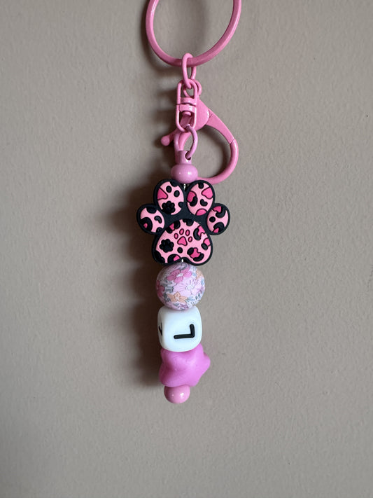 Key-ring Paw Lover Pink
