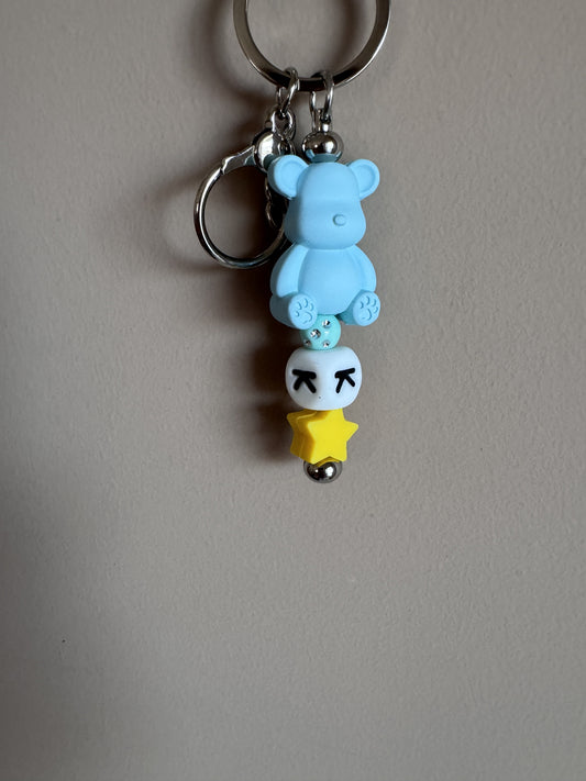 Key-ring Little Bear Yellow Star