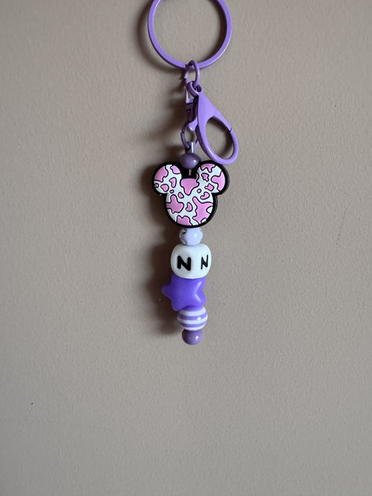 Key-ring Minnie Purple