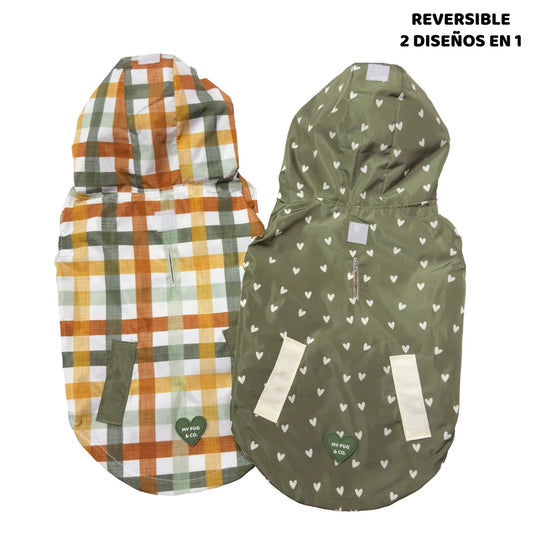 Autumn Picnic Raincoat