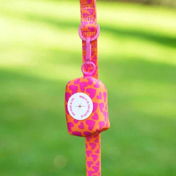 Hearts Poop Bag Holder by Agatha Ruiz de la Prada