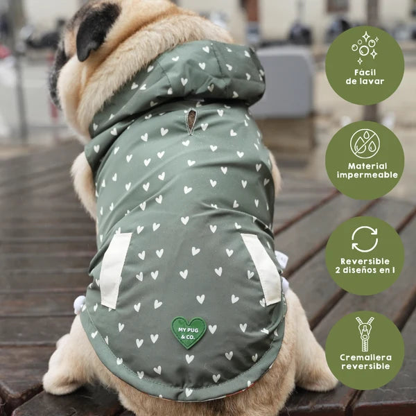 Autumn Picnic Raincoat