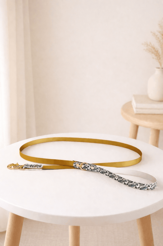 Βiothane Leash - Golden Chameleon