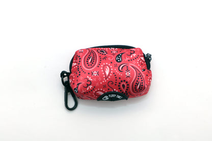 "Red Bandana" Poop Bag Holder