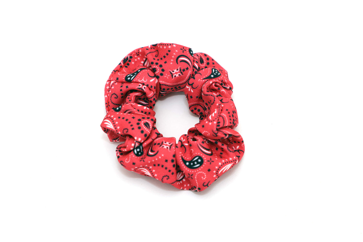 Scrunchy "Red Bandana"