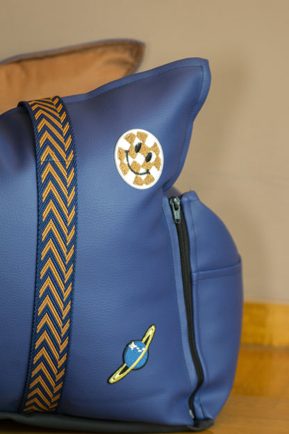 Luxury Dog Car Seat / Travel Bed - "Space Explorer"