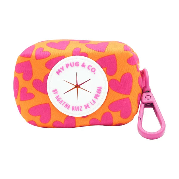 Hearts Poop Bag Holder by Agatha Ruiz de la Prada