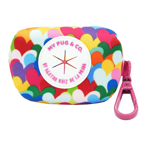 Pop Hearts Poop Bag Holder by Agatha Ruiz de la Prada