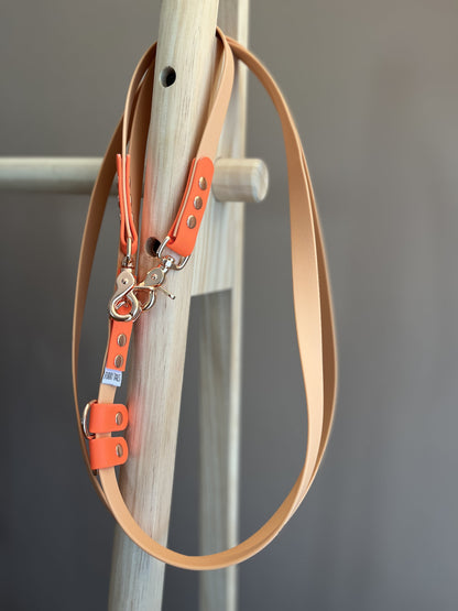 Handsfree Waterproof Leash - "Out of Africa"Rose Gold