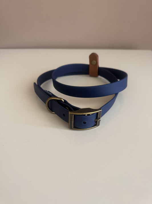 Biothane Harness –Blue & Brown