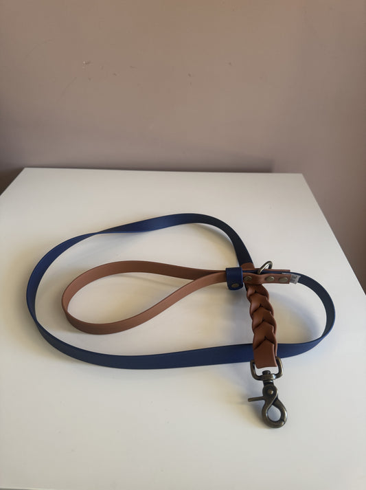 Βiothane Leash - Blue Wood - Bleed Knot