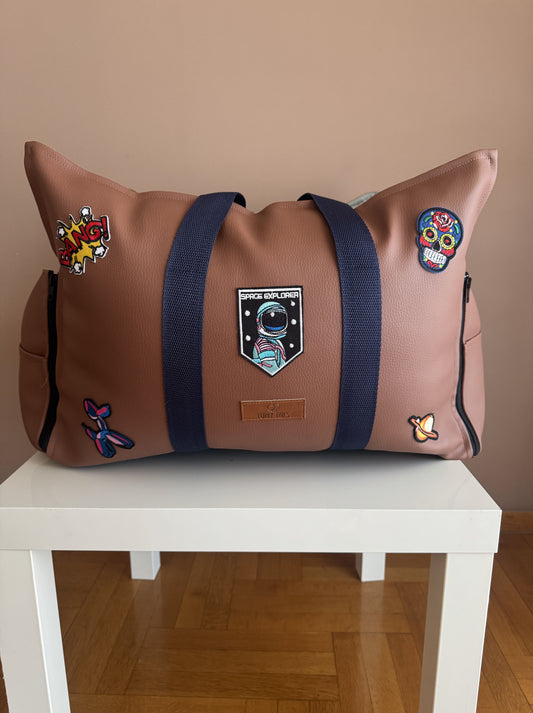 Luxury Dog Car Seat / Travel Bed - "Space explorer"