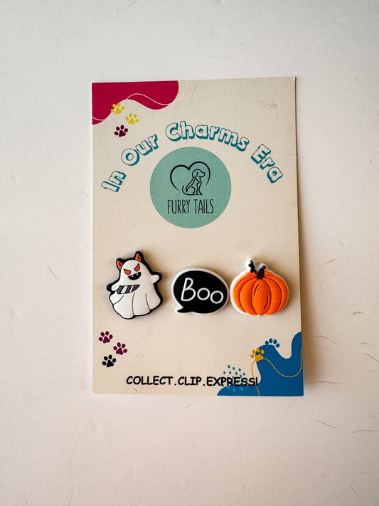 Triplet Charm Set - "Scary"