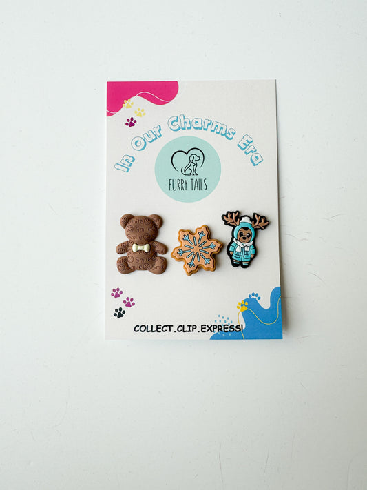 Triplet Charm Set - "Bear Season"