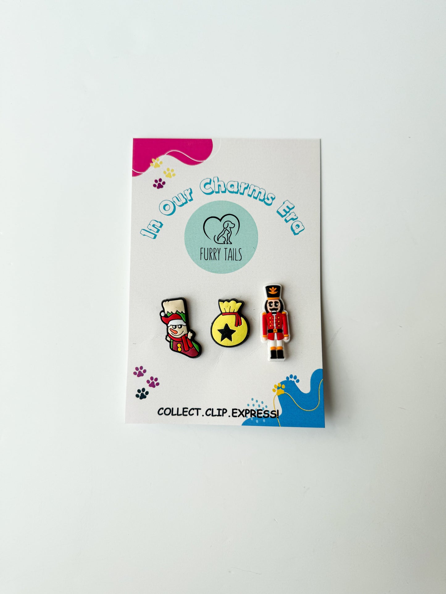 Triplet Charm Set - "Christmas Tales"