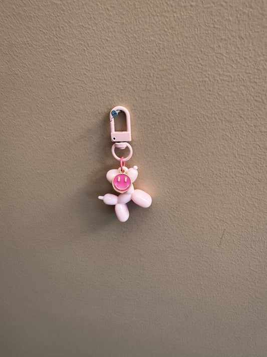 Balloon Dog Charm - Pink