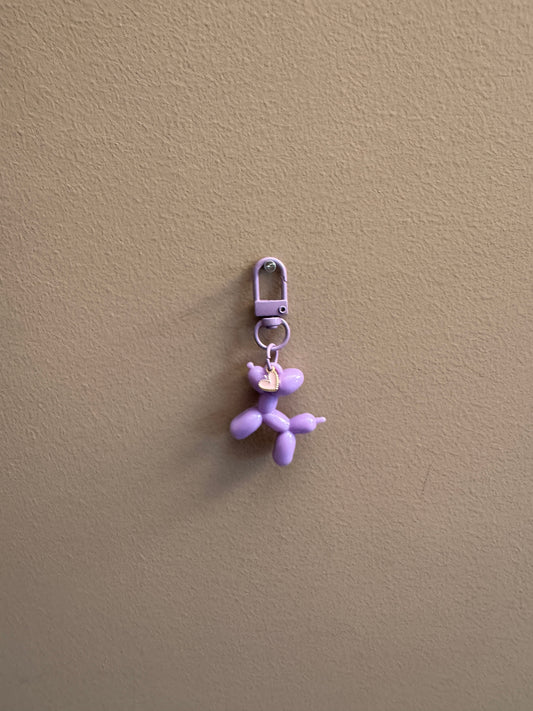Balloon Dog Charm -Lilac Love