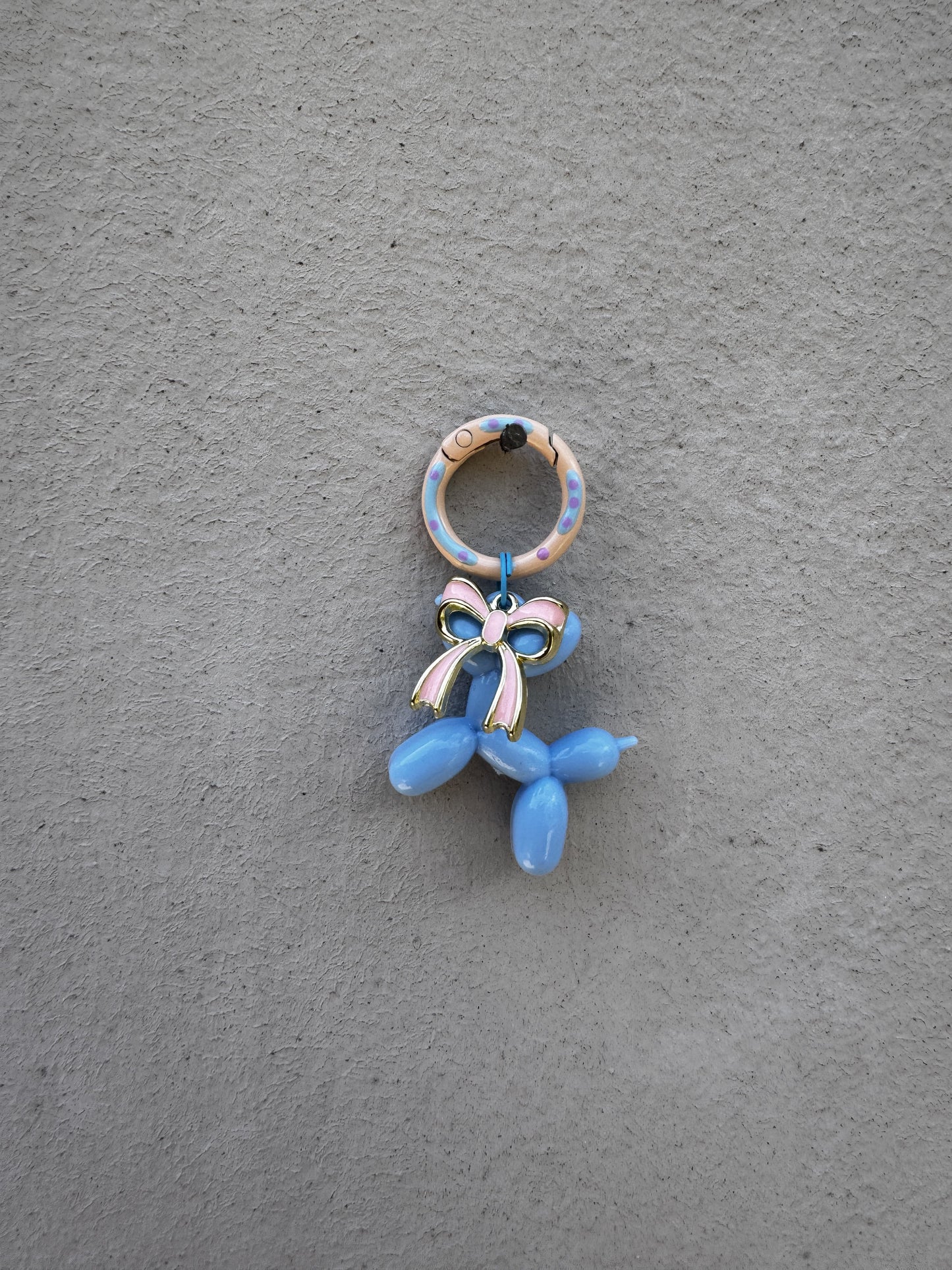Balloon Dog Charm - Blue