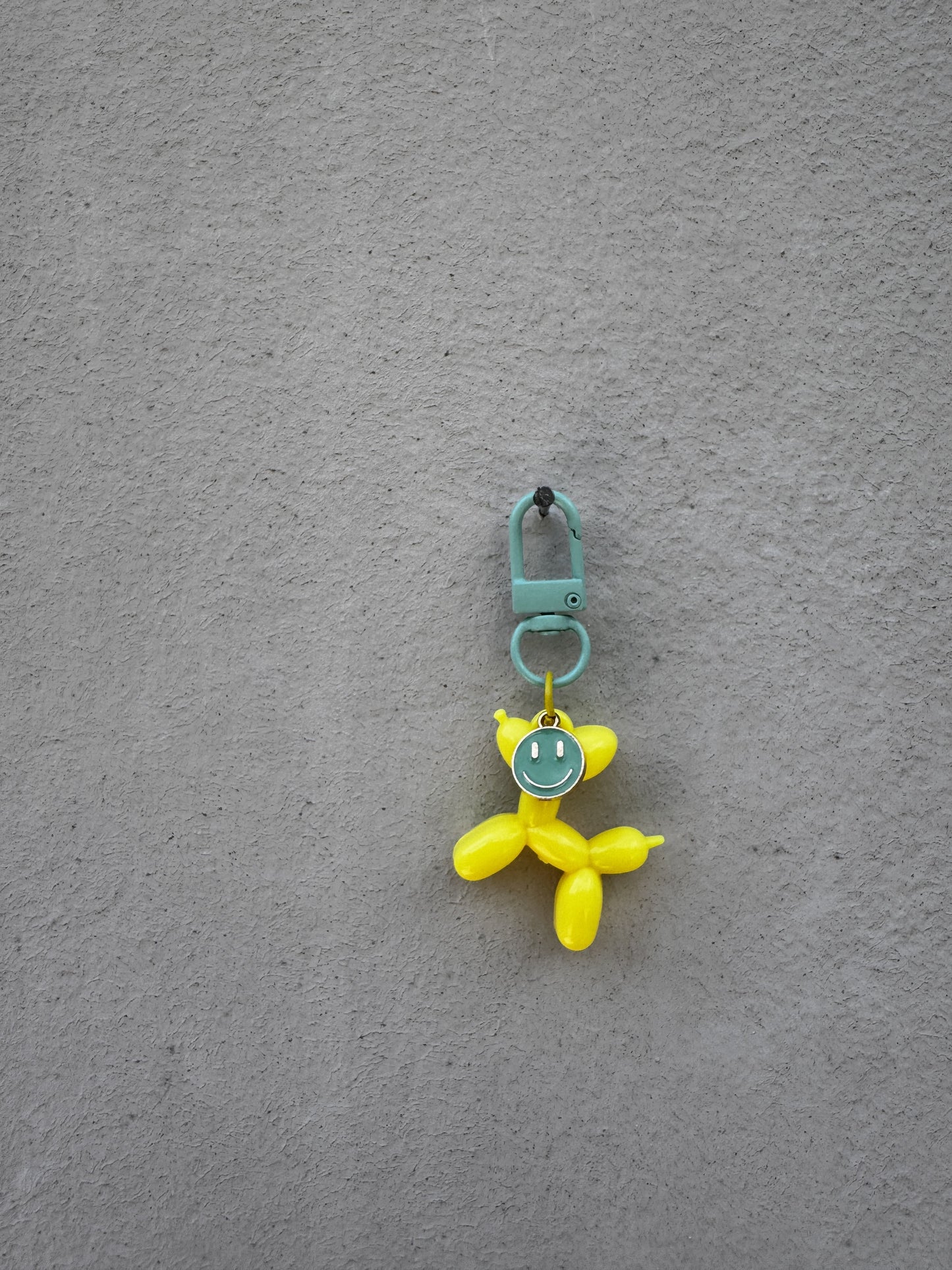 Balloon Dog Charm - Yellow