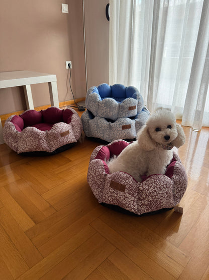 Dog Bed - Daisy – Berry Blossom