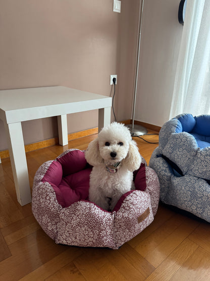 Dog Bed - Daisy – Berry Blossom