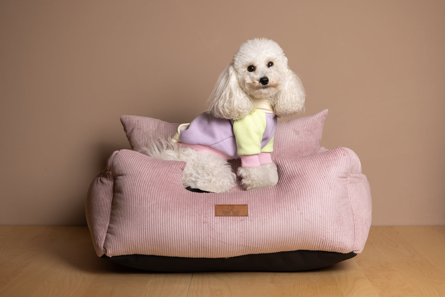 Luxury Dog Car Seat -Corduroy Rose Pink 