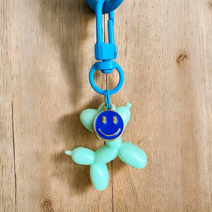 Balloon Dog Charm - Aqua