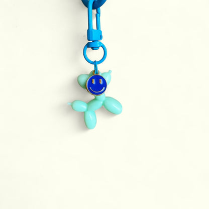 Balloon Dog Charm - Aqua