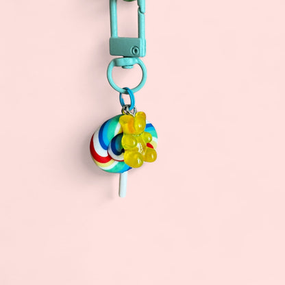 Lollipop Charm -Aqua