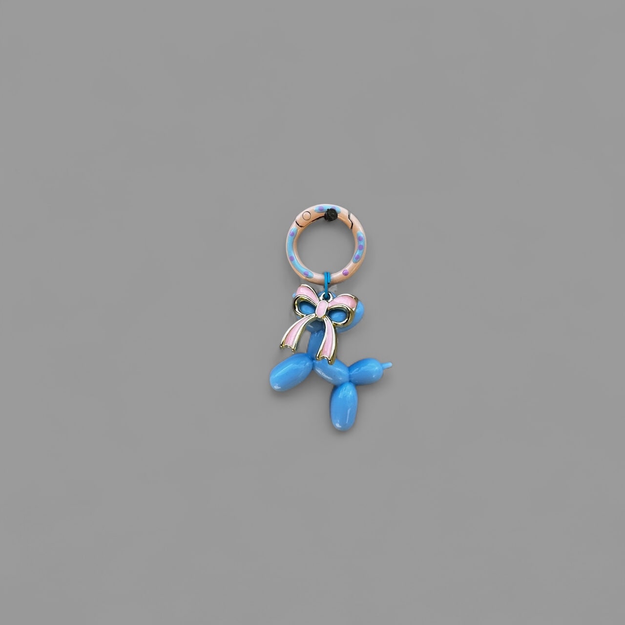 Balloon Dog Charm - Blue