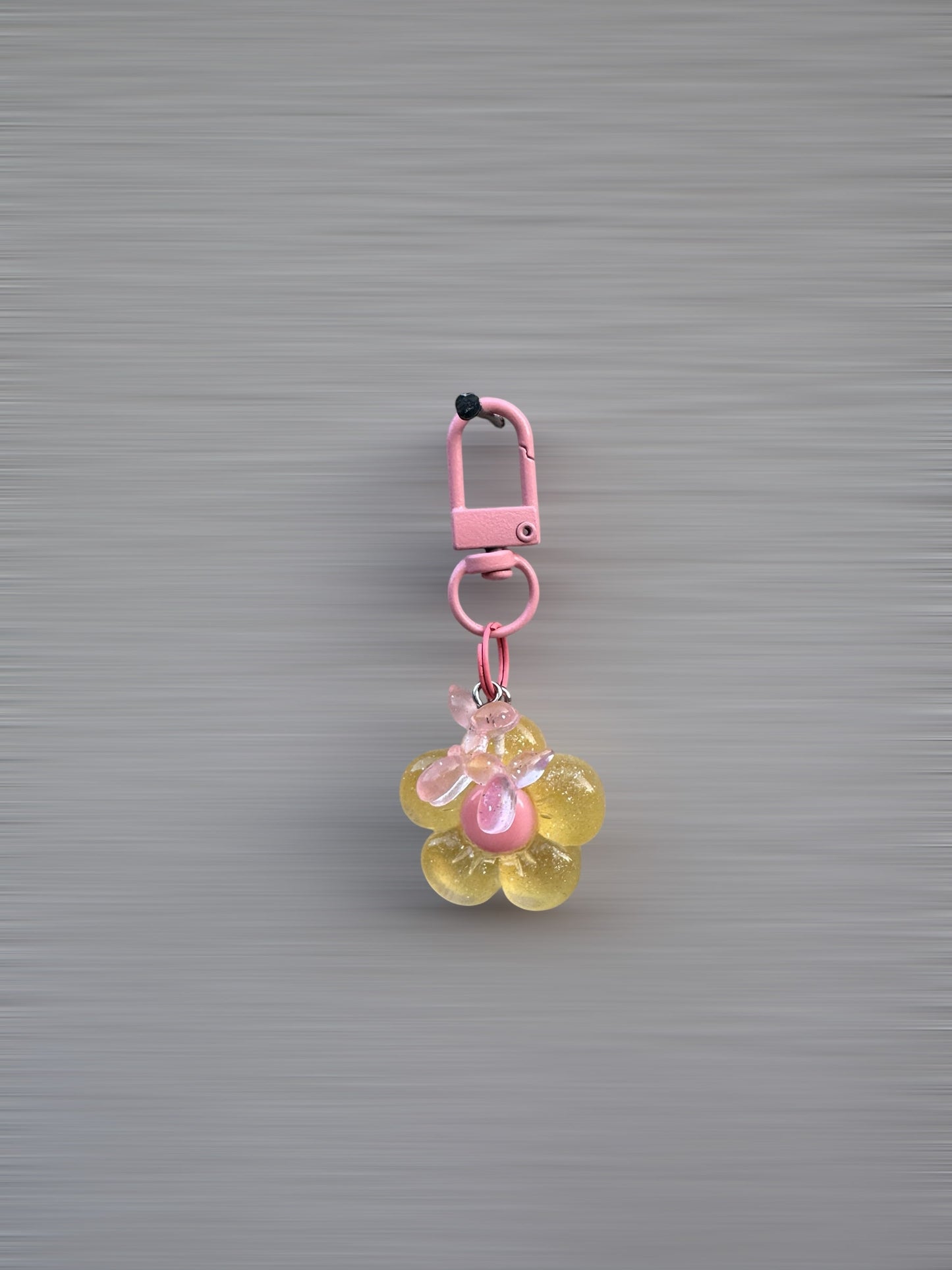 Bubbly Flower Charm - Yellow