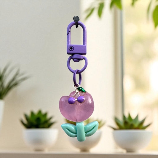 Cherry Blossom Charm - Purple