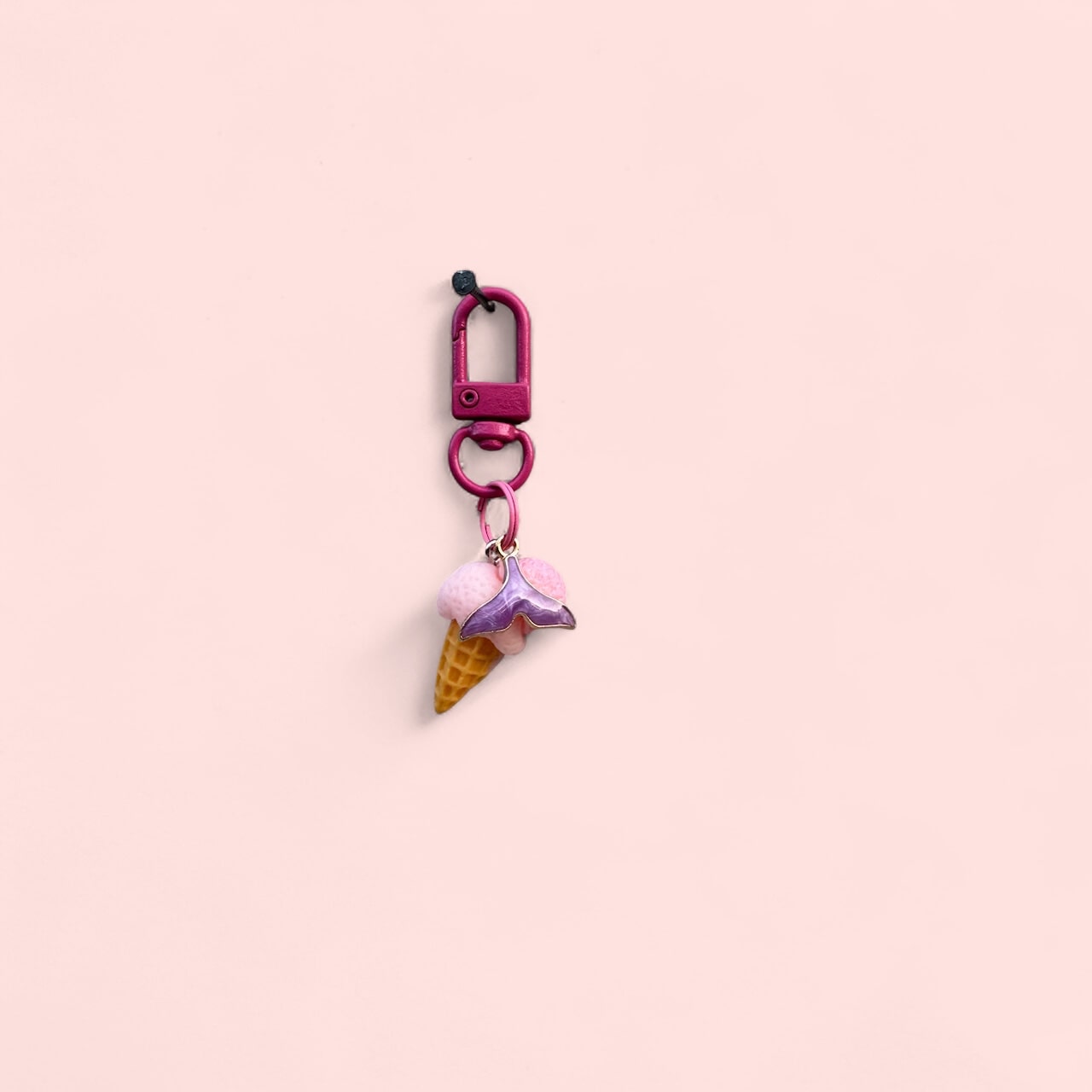 Mermaid Ice Cream Charm - Pink