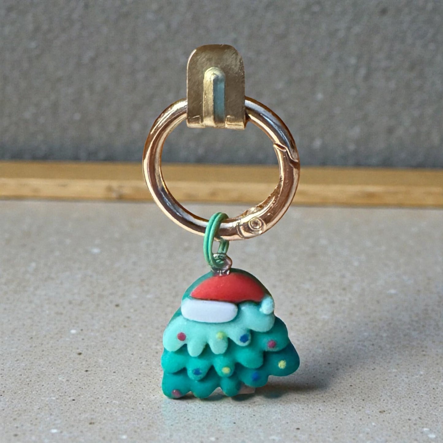 Christmas Tree Clip-on Charm