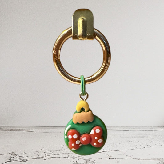 Christmas Ball  Clip-on Charm